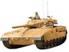 Tamiya Military Miniature Series 127 Israeli Merkava Main Battle Tank Plastic Model 35127 1/35 No.