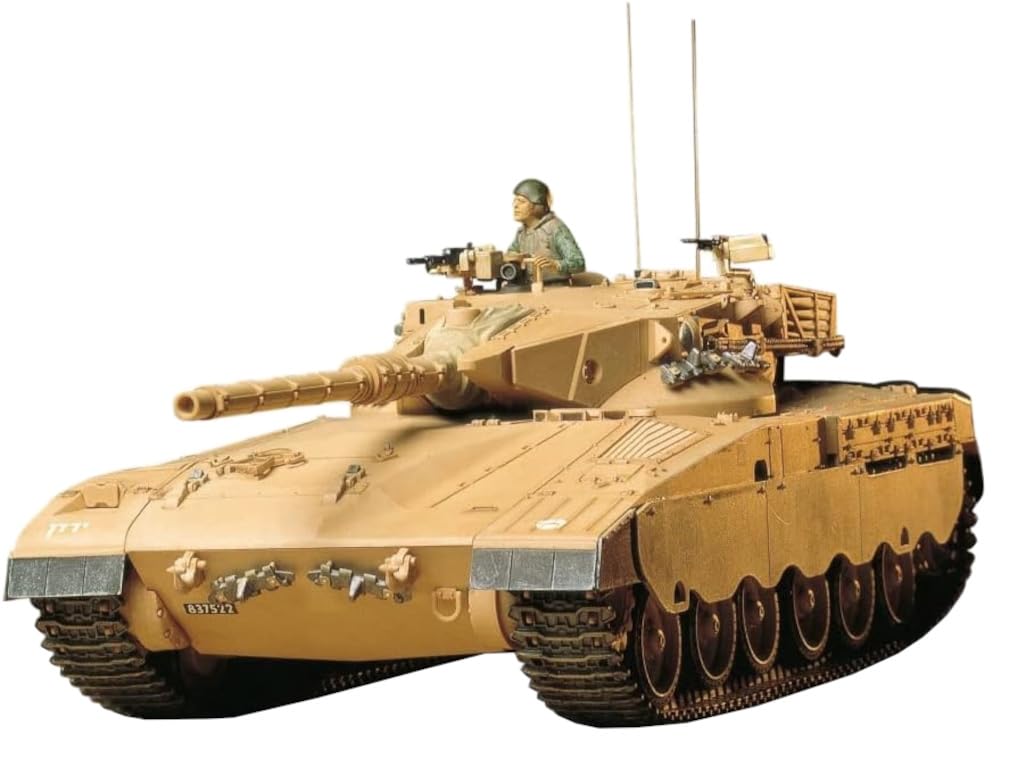 Tamiya Серия военных миниатюр 127 Израильский основной боевой танк Merkava Пластиковая модель-конструктор 35127 1/35 №