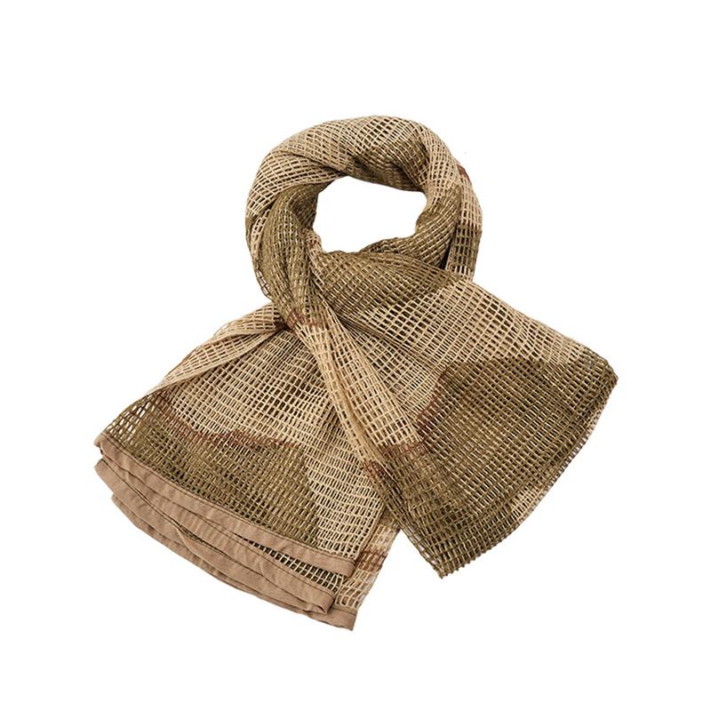 Net Scarf Tactical Breathable Veil for Military Outdoor Hunting Gear