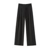 Plate-size Women's Suit Pants, Loose Wide-leg Pants, Spring and Autumn New Style Drape Straight-leg Pants