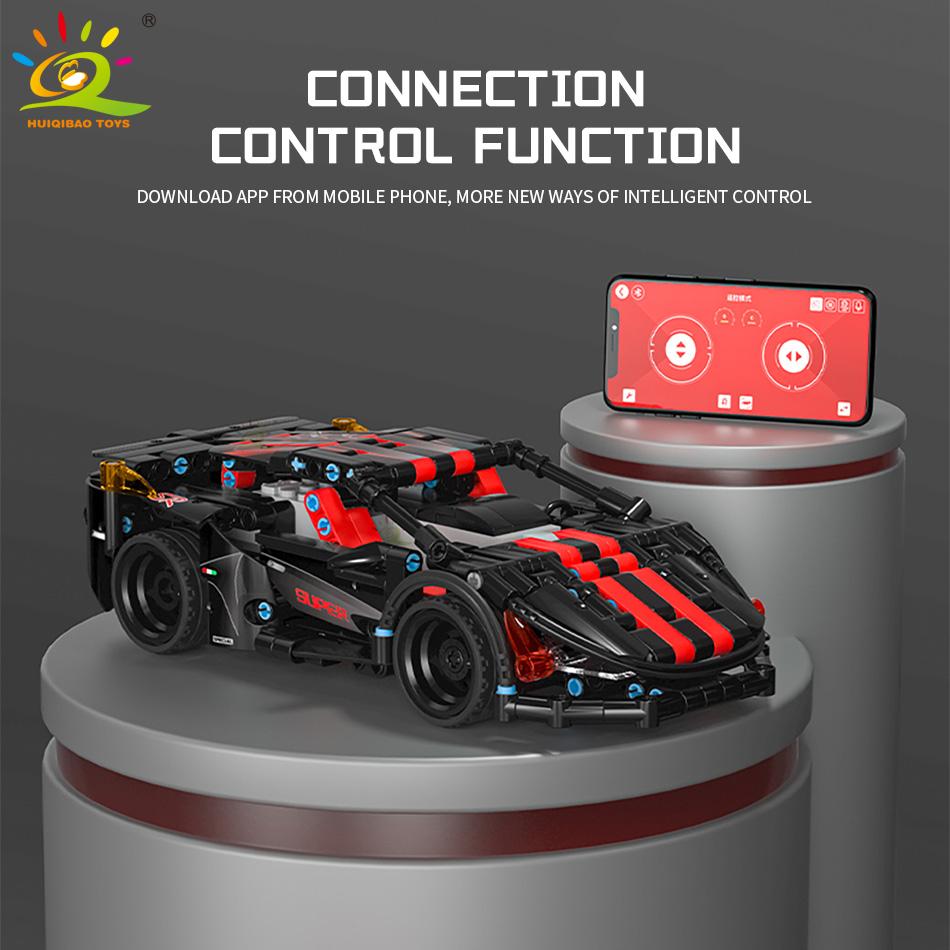 Технические RC супер гоночные модели автомобилей, строительные блоки, автомобильное приложение, дистанционное управление, DIY MOC, автомобильные кирпичи, детские игрушки