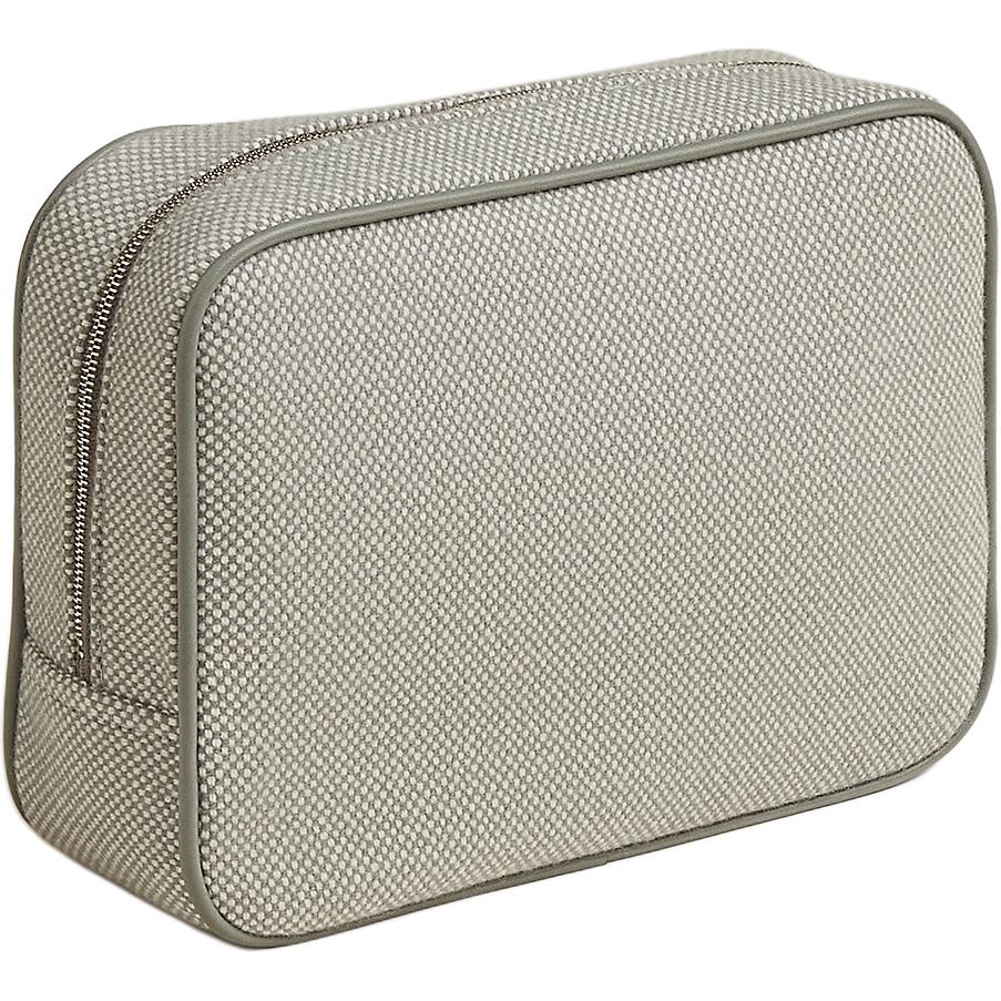 Hermès H Knight Chapter 25 Silver Buckle Merino Wool Travel Storage Bag Large Unisex bags H103976MV05
