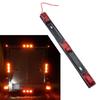 15 Inch 9led Trailer Tail Light Bar Waterproof Red Beach Motorcycle Trailer Forklift Truck Van Tail Light 12v