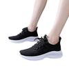 Mesh Sneaker Women's Summer New Casual Shoes Flying Woven Lace-up Comfortable Lightweight Platform Running Shoes
