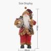 Кукла Санта-Клауса Стоящая / Сидящая кукла Рождественский орнамент для домашнего декора рождественского стола