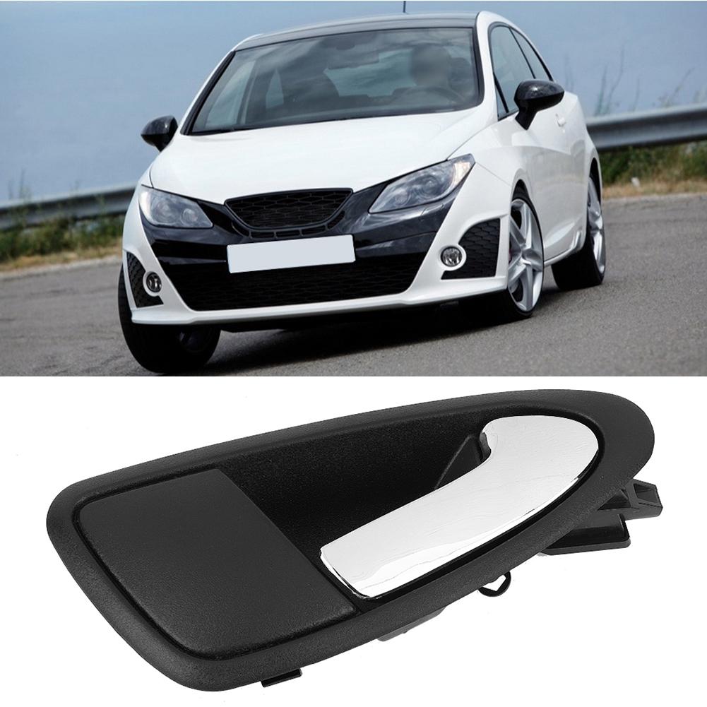 Door Handle Fit for Seat Front Right Interior Door Handle Fits for Seat Ibiza 2009-2017 6J1837114A Replacement Door Handle