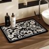 Kitchen Countertop Drain Mat Diatom Mud Absorbent Mat Tabletop Tableware Dry Mat Cup Mat Wash Free Tea Table Bar Mat