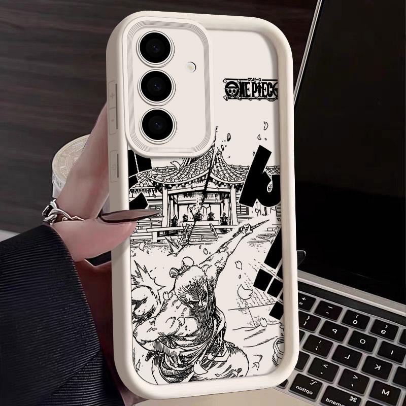 Чехол для телефона с Ророноа Зоро из манги для Samsung S26 S25 S24 S23 S21 S20 Ultra One Pieces для Galaxy S25 S24 FE S26 Plus Силиконовый чехол