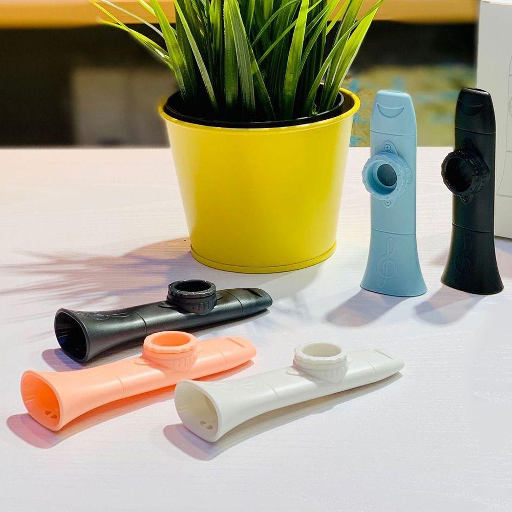 Plastic Kazoo Instrument Colorful Wind Instrument Gift Single Hole Kazoo  Musical Instrument
