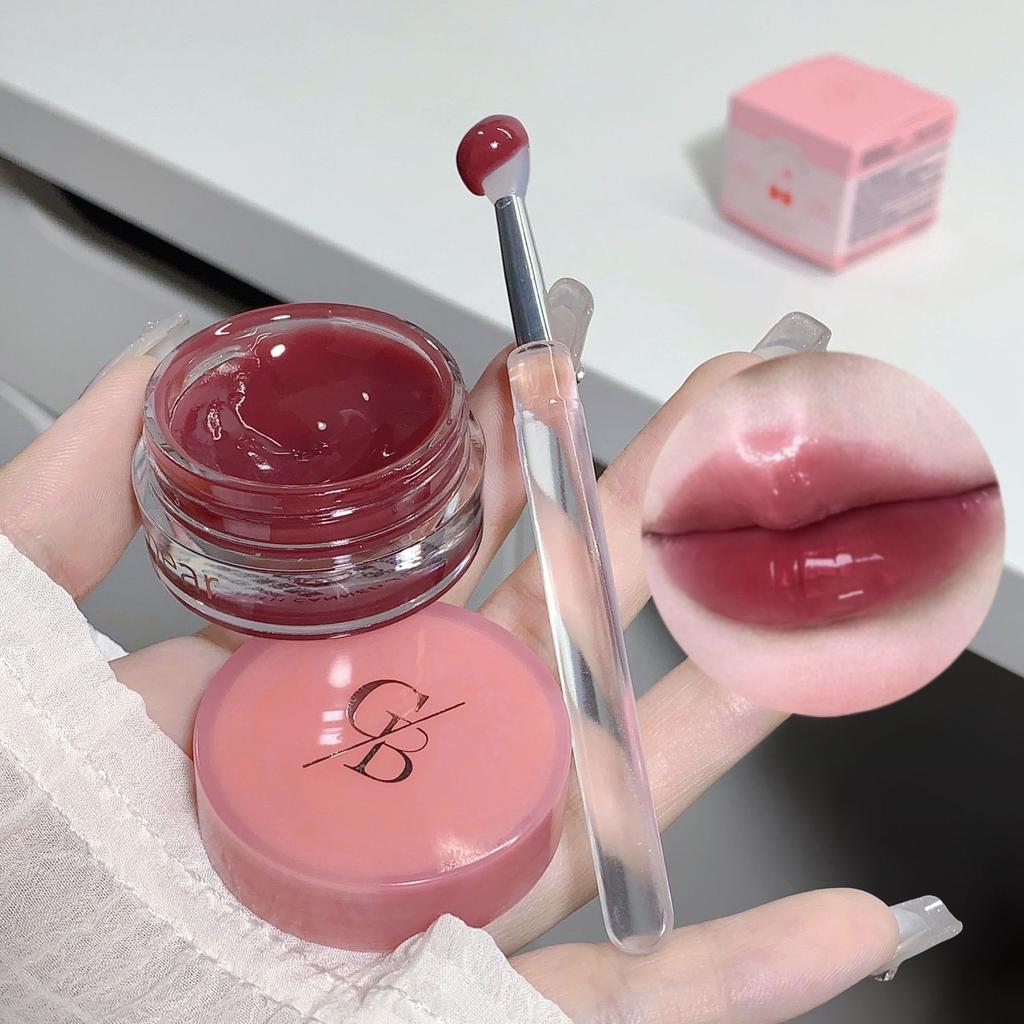 Canned Jam Lip Gloss, Moisturizing, Water-glossy Mirror Surface, Tender Lips, Long-lasting Makeup, Not Easy To Stick To the Cup of Lipstick