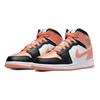 Air Jordan 1 Mid GS White Light Madder Root Kids Sneakers Black DM9077-108