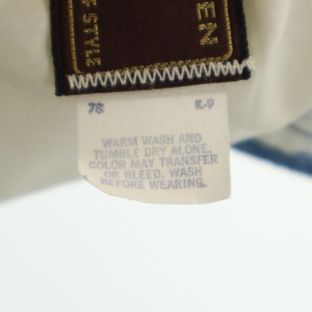 Levi's Винтажные брюки прямого кроя на молнии Scoville 80-х синие мужские б/у