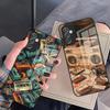 Винтажная Кассетная Лента Ретро Стиль Чехол Для Телефона Для Samsung S26 S25 Plus S20 S20 Plus S22 Ultra S23 FE S21 Plus S21 Ultra Стеклянный Чехол