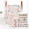 Soft Cotton Six-Layer Absorbent Gauze Baby Bath Towel and Blanket