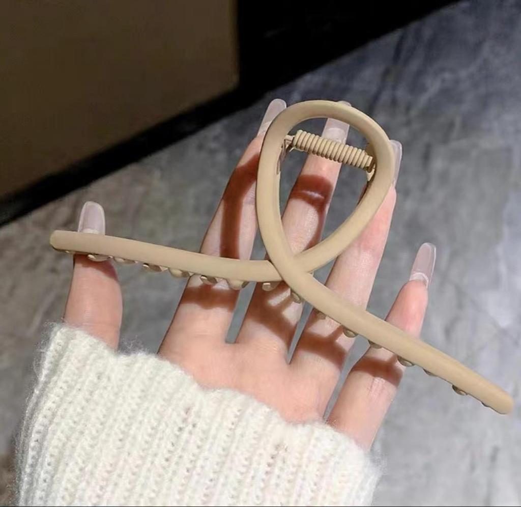 Премиальная металлическая заколка для волос «Акула» для женщин - Большая летняя заколка для волос, Уникальный дизайн