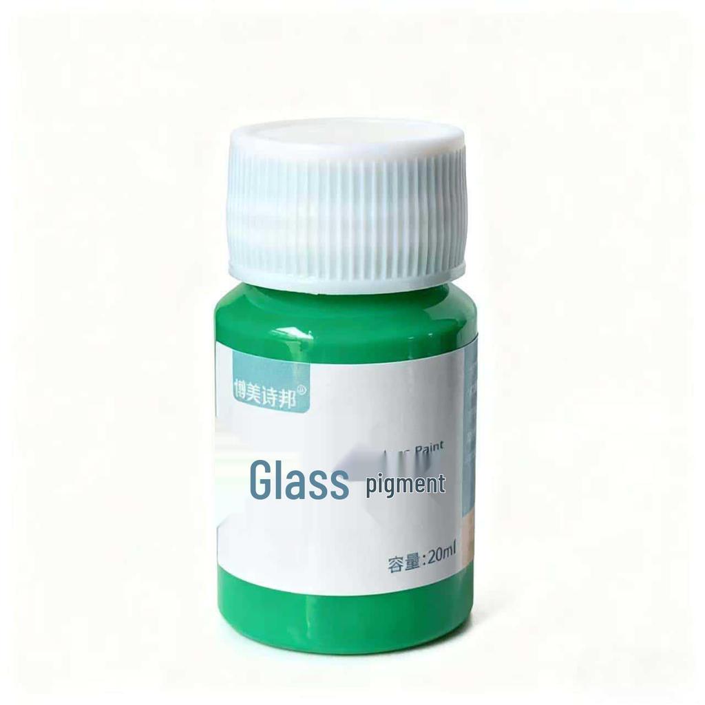20ml Children's Non-Bake Glass Paint for DIY & Creative Glass Decoration - Waterproof & Handmade