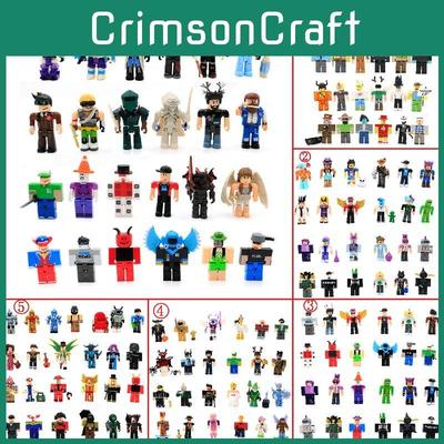Яркий набор из 24 фигурок персонажей игр Roblox. Идеально подходит в качестве подарка для детей.