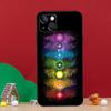 Чехол для телефона с мандалой, чакрами, йогой для iPhone 16e 11 12 13 14 15 16 Pro Max Mini XS X XR 15 16 Plus Защитный корпус