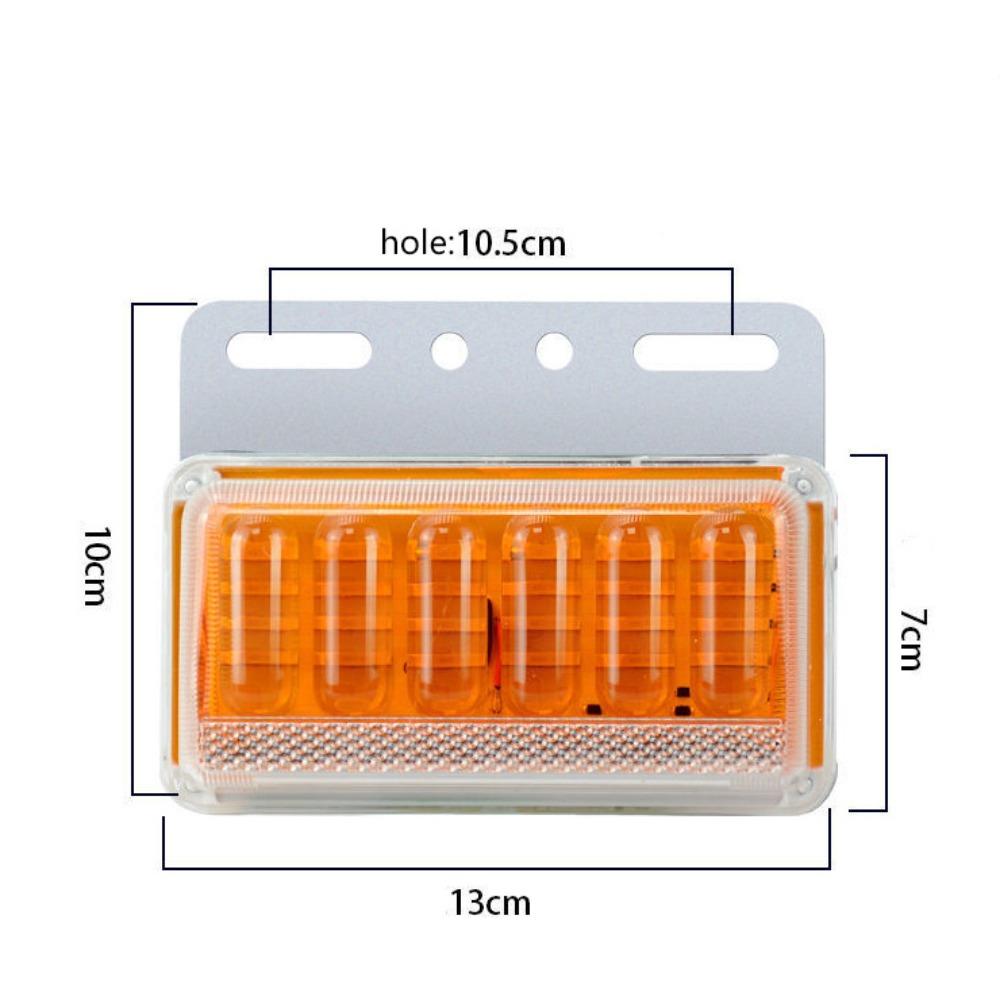 30 LED External Lights 12V 24V Signal Indicator Lamp Universal Warning Tail Light