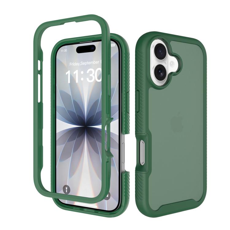 Starry Sky Matte Two-Tone Shockproof TPU Hybrid PC Phone Case For iPhone 17 Pro Max