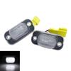 Светодиодные фонари для VW Golf II 2 Mk2 Jetta II 2 Mk2 Лампа подсветки номерного знака для Seat Toledo I 1 Mk1