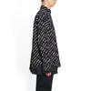Balenciaga Logomania All Over Long Sleeve Shirt 'Black' Men's 662983TNLL11070