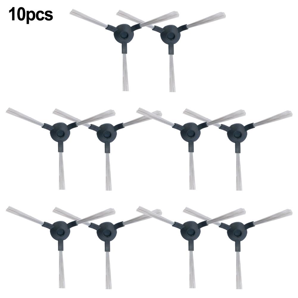 4 шт./10 шт. боковая щетка, черно-белая, прочная, замененная