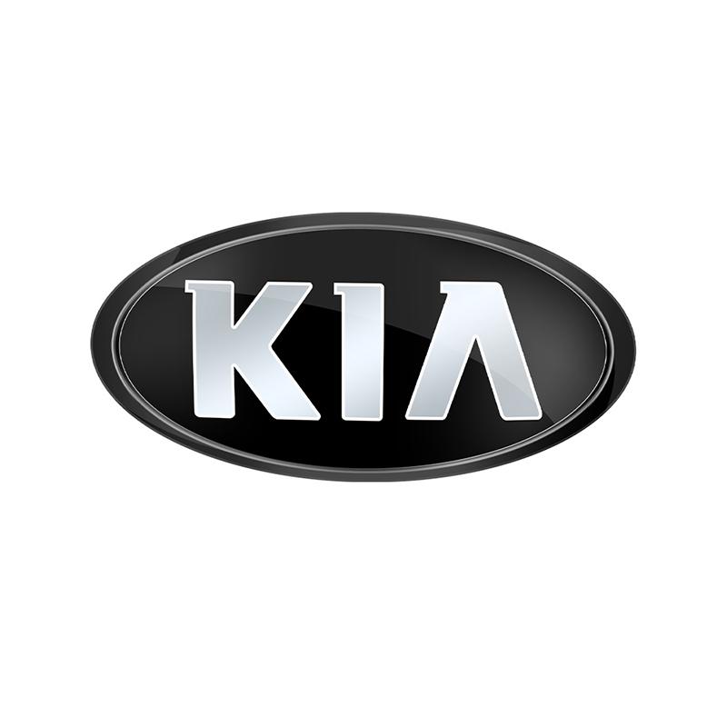 AABJA1 Car Front Hood Emblem Rear Trunk Badge Sticker For KIA Sportage Ceed Sorento Cerato Optima Picanto Rio Soul k3 k5 Stonic Fitting
