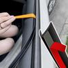 Car Side Window Seal Strip Rubber Weatherstrip Window Gap Filler Reduce Vibration Noise Insulation V Shape Seal Strips