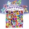Милые мультяшные наклейки с животными Smiling Critters для автомобиля, ноутбука, телефона, холодильника, водонепроницаемый ПВХ-материал