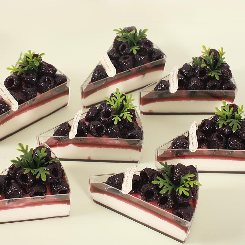 Blackberry Cake Fridge Magnet - Dessert Decoration Toy