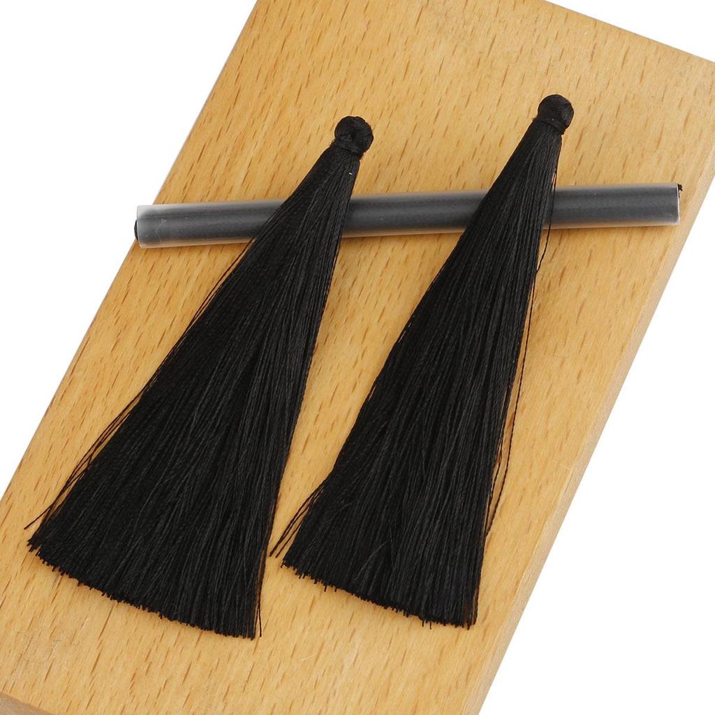 Набор разноцветных хлопковых кисточек для изготовления украшений и поделок своими руками