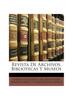 Книга Revista De Archivos, Bibliotecas Y Museos