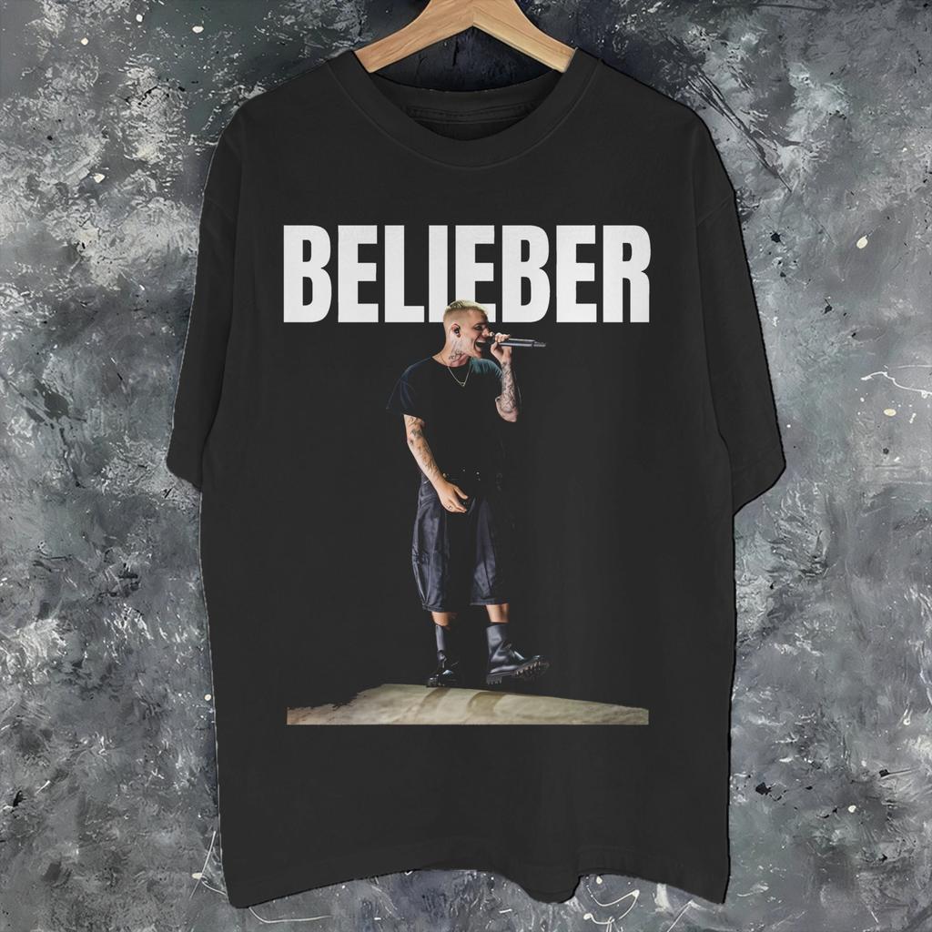 Джастин Бибер Coachella Bieberchella Концерт 2026 Аксессуары Унисекс Женская Футболка Хлопковая Футболка Модная Футболка Одежда