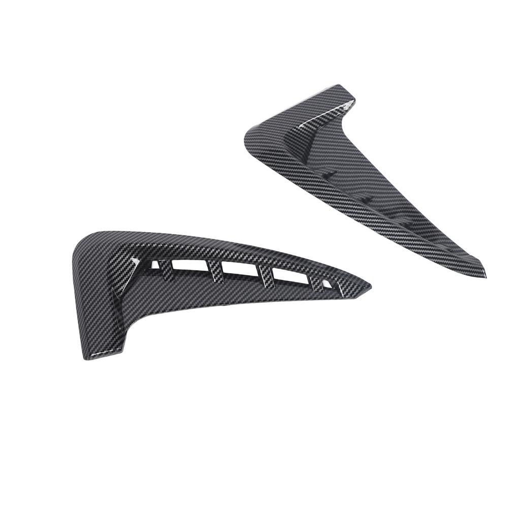 2PCS Car Front Side Vent Cover Decorative Gills Side Wing Vent Trim for X5 F15 M Sport 2014 to 2018