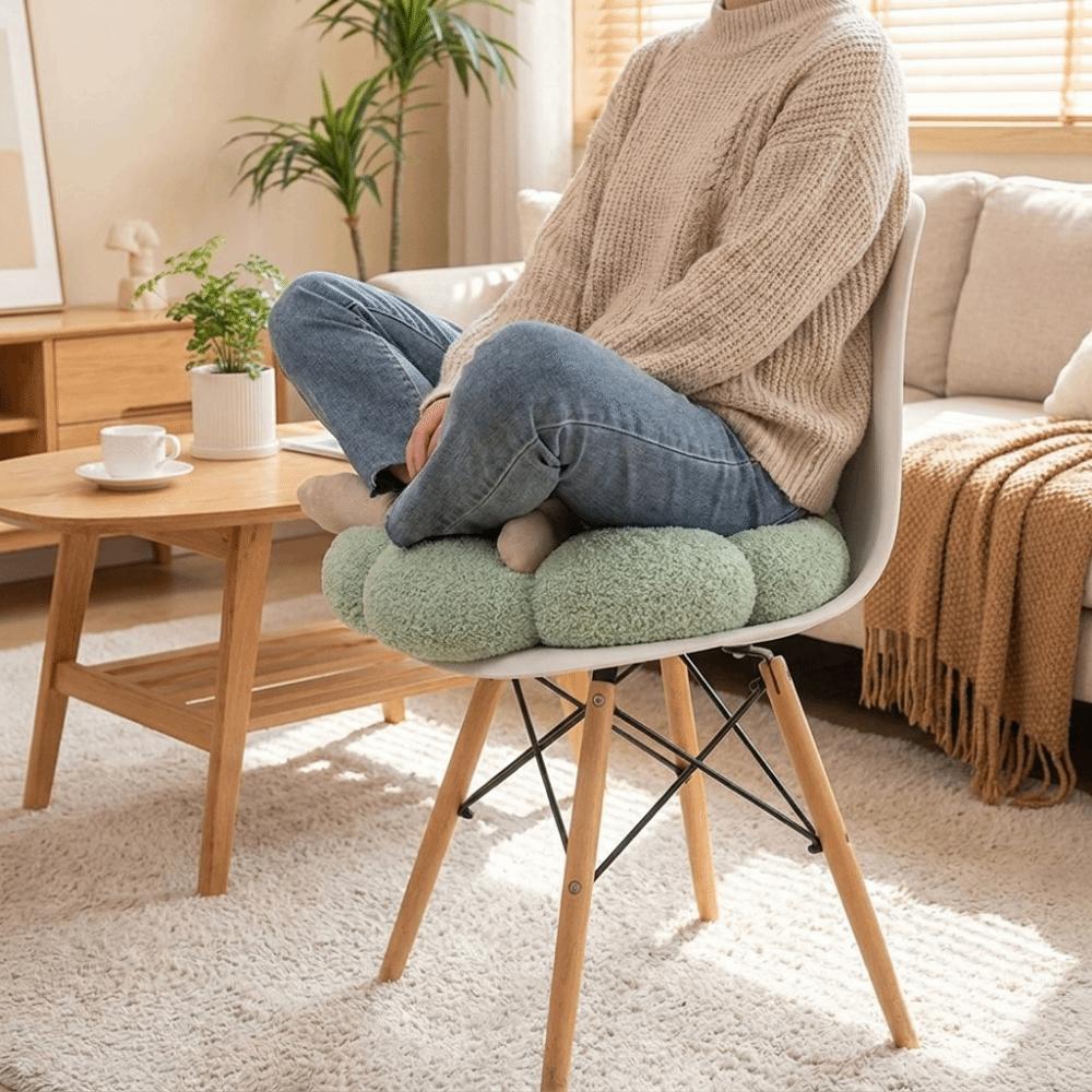Thickened Cartoon Pattern Floor Cushion Round Seat Cushion Cute Tatami Seat Pad Living Room