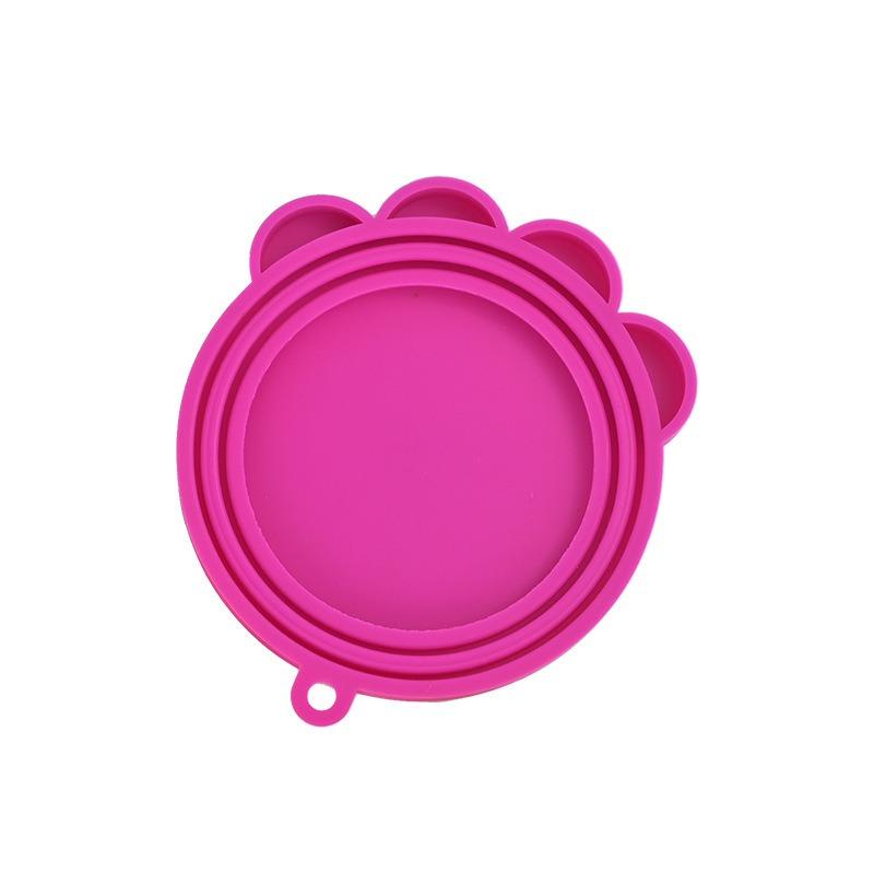 Silicone Food Sealed Silicone Cover Moisture-proof Storage Top Cap Cover Pet Daily Supplies