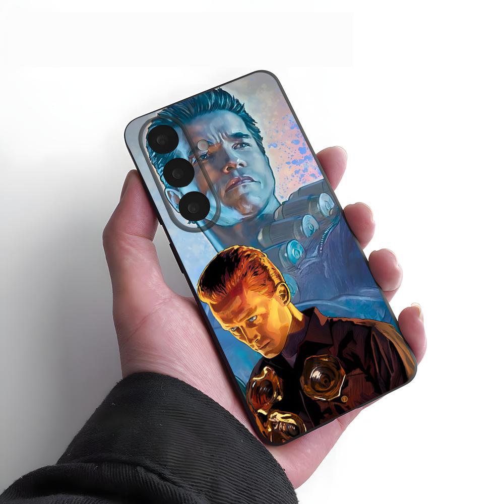 Чехол для телефона с изображением фильма «Терминатор» для Samsung S26 S25 Plus S20 S20 Plus S22 Ultra S23 FE S21 Plus S21 Ultra Мягкий чехол