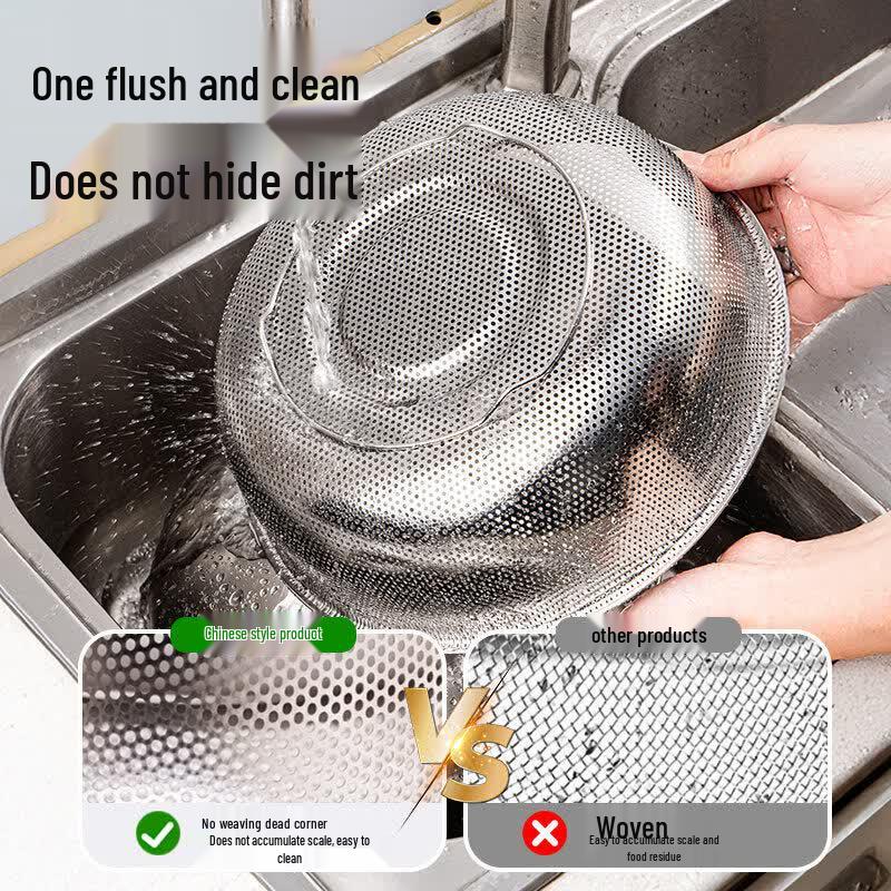 304 Stainless Steel Square Drain & Mixing Basin