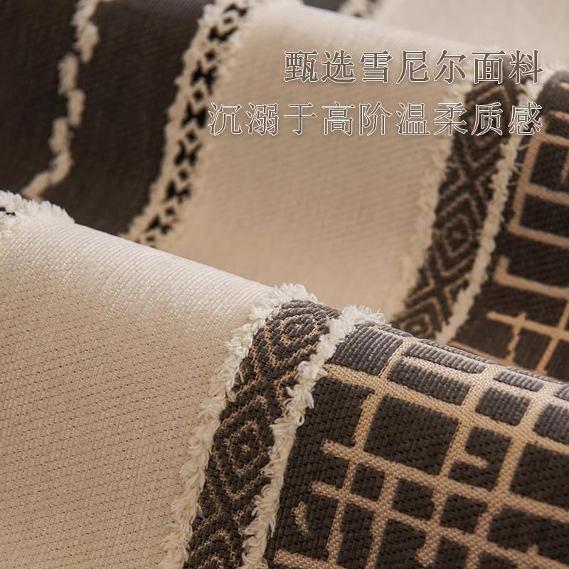 Чехлы для диванов Nordic Chenille для гостиной, противоскользящие, пылезащитные, широкополосные, универсальные диваны, диван Funda