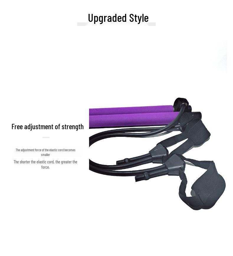 Регулируемая лента сопротивления для пилатеса и йоги с перекладиной - Домашний тренажер для растяжки спины и подтягиваний