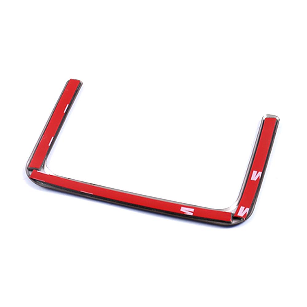 Для Renault Koleos 2017-2020 автомобиль масло топливный бак переключатель кнопка рамка декоративная отделка наклейка из нержавеющей стали для Samsung QM6