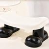 Plastic Toilet Stool Sturdy Poop Stool Comfortable Anti-Slip Seat Stool  for Adults