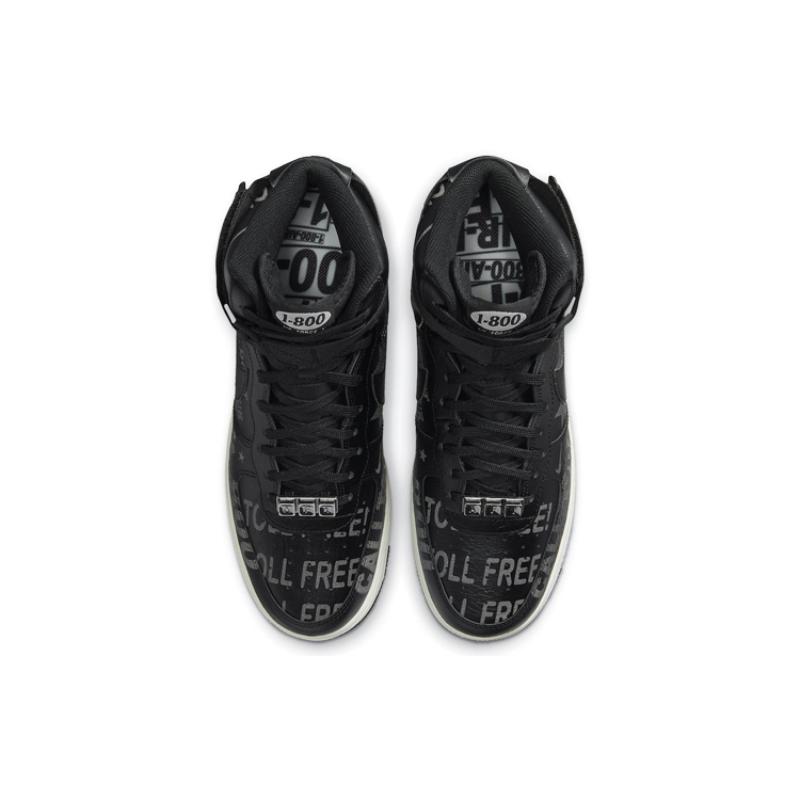 Nike Кроссовки Air Force 1 High '07 Premium 'Toll Free Pack   Black' CU1414-001