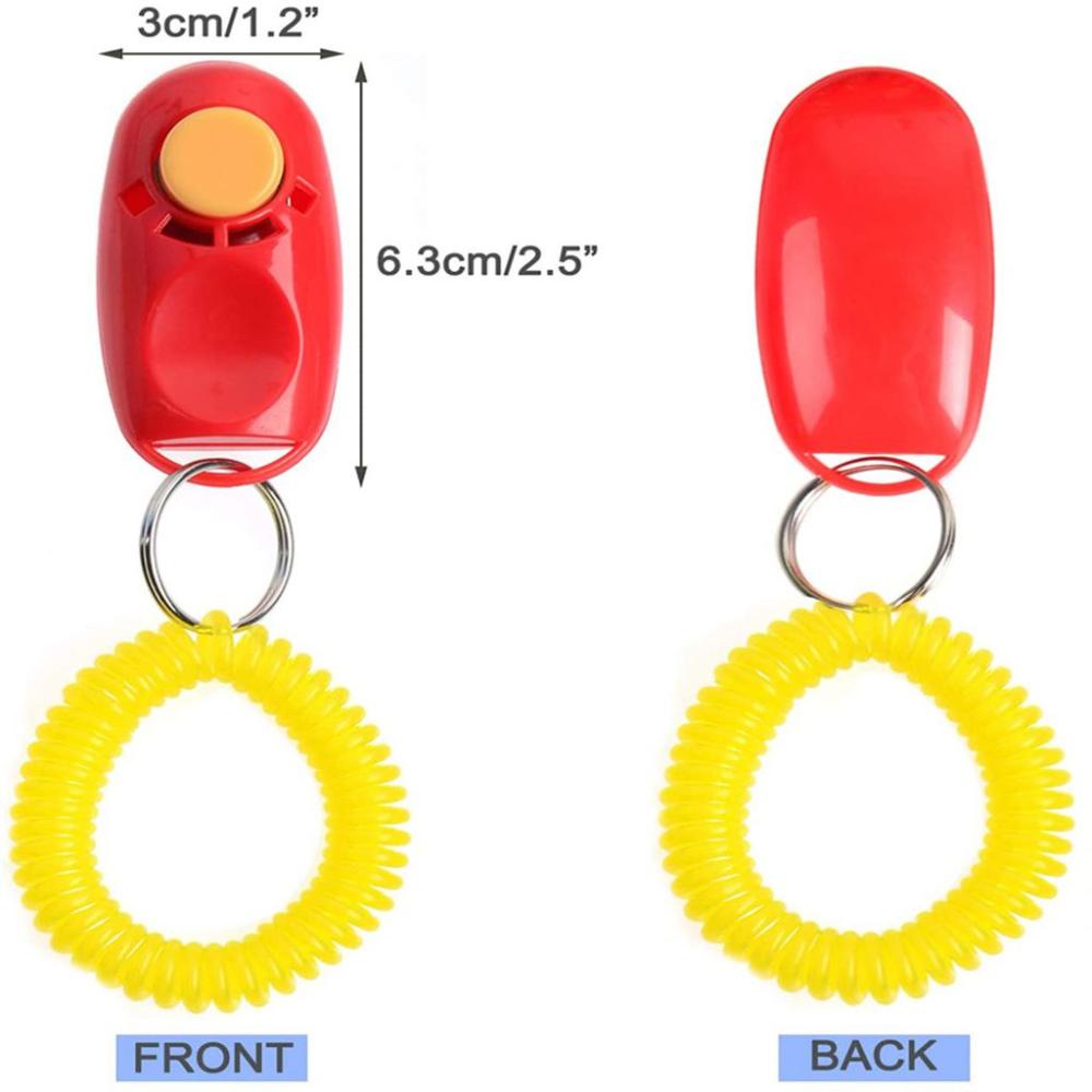 Animal Training Mini with Wrist Strap Dog Toy Dog Whistle Dog Clicker Puppy Training Accessories