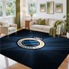 Club Brugge FC Design Crystal Velvet Rug Soft Decorative Mat for Bedroom Entrance