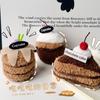 Multicolor Afternoon Tea Plush Doll 10cm-13cm Plush Doll Toy Dim Sum Plush  Home Decoration