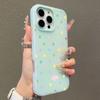 Полноэкранный цветной чехол для телефона в горошек для iPhone 11 12 13 14 15 16 17 Pro Max Air XS XR X 16 7 8 Plus Ударопрочная задняя крышка