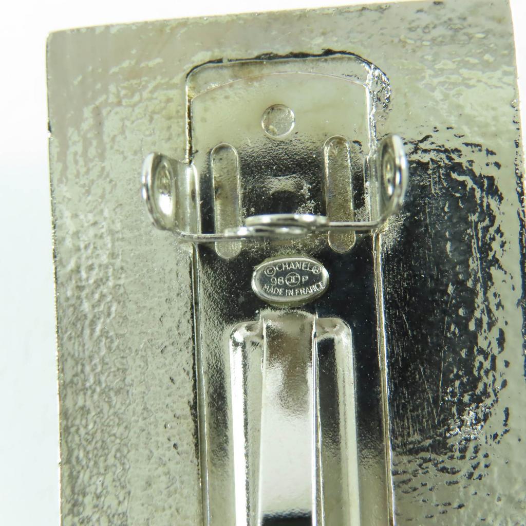 Отличный аксессуар для волос CHANEL COCO Mark Валлетта серебристый золотистый металл Женский 98P Б/у