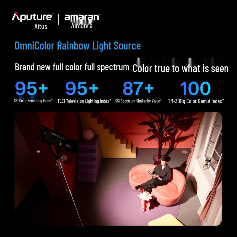 Aputure Amaran Ray 660c 660W RGBWW LED Studio Light